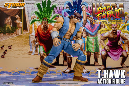 PRE-ORDER - Ultra Street Fighter II: The Final Challengers T. Hawk 1/12 Scale Action Figure