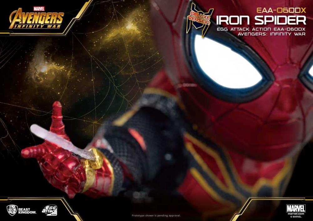 Avengers: Infinity War Egg Attack Action EAA-060DX Iron Spider PX Previews Exclusive