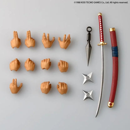 Pre-Order -Ninja Gaiden (1988) Amazing Yamaguchi Revoltech NR118 Ryu Hayabusa Action Figure