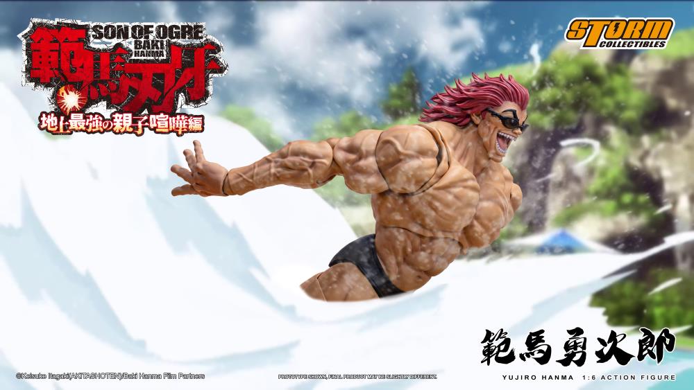 PRE-ORDER -Baki Hanma: Son of Ogre Yujiro Hanma 1/6 Scale Action Figure