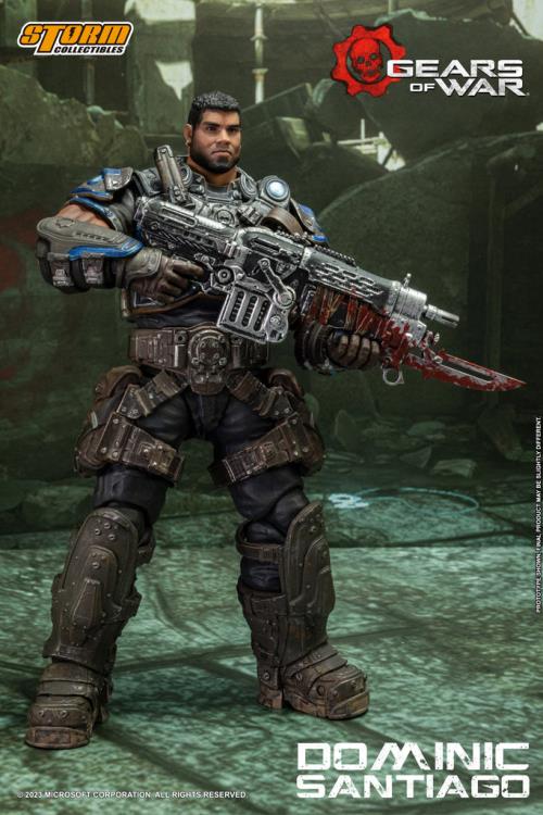 PRE-ORDER - Gears of War Dominic Santiago 1/12 Scale Figure