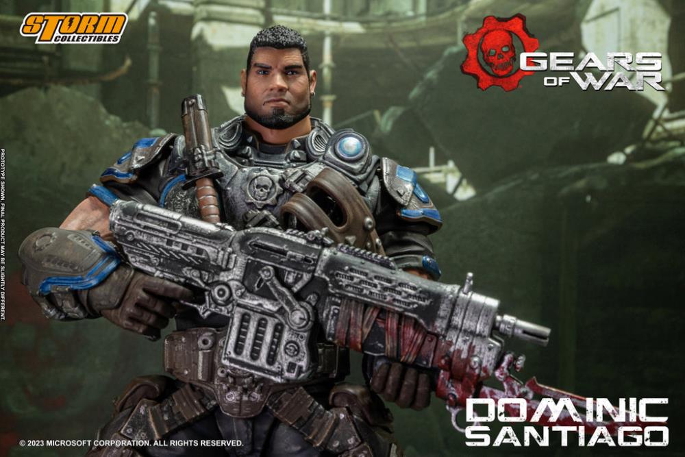 PRE-ORDER - Gears of War Dominic Santiago 1/12 Scale Figure