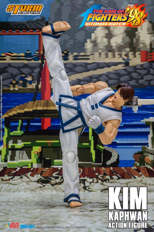 PRE-ORDER - The King of Fighters '98 Ultimate Match Kim Kaphwan 1/12 Scale Action Figure