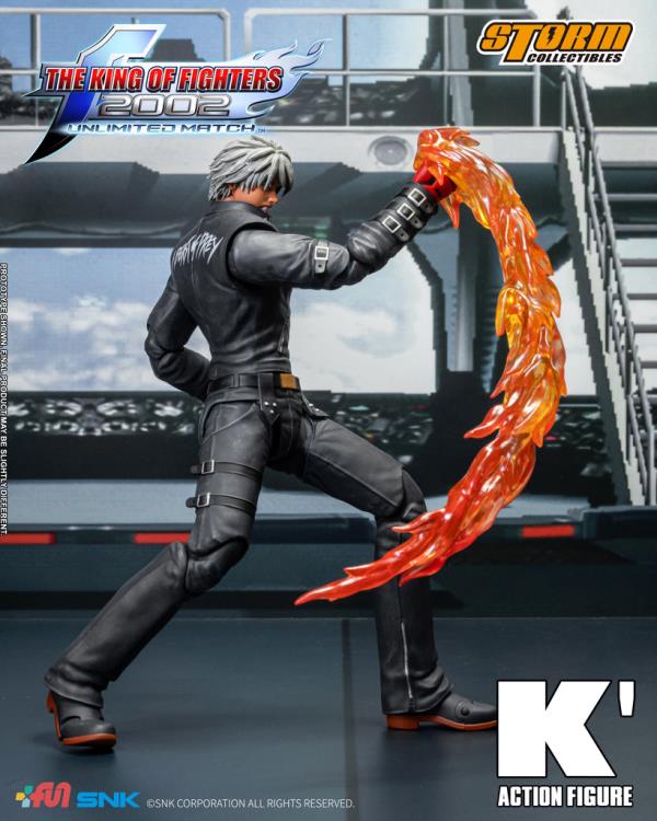 PRE-ORDER - The King of Fighters 2002 Unlimited Match K' 1/12 Scale Action Figure