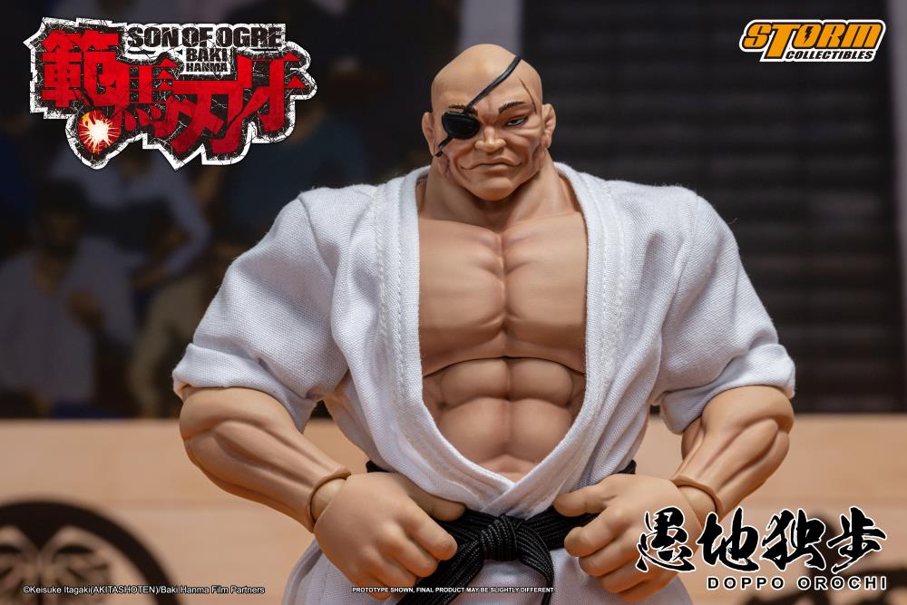 Pre-Order - Baki Hanma: Son of Ogre Doppo Orochi 1/12 Scale Action Figure