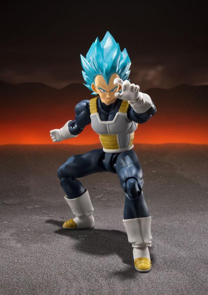 Dragon Ball Super: Broly S.H.Figuarts Super Saiyan God Super Saiyan Vegeta (15th Anniversary Ver.) Exclusive