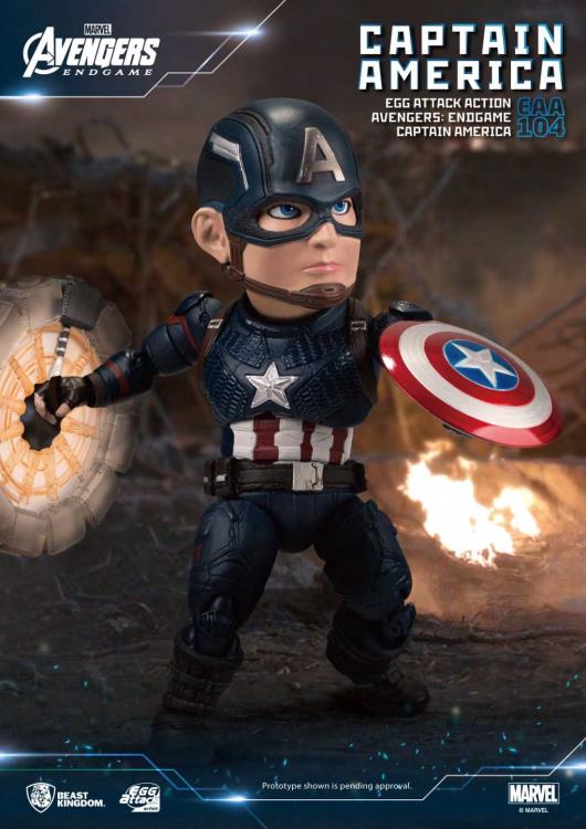 Avengers: Endgame Egg Attack Action EAA-104 Captain America