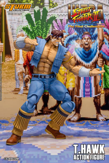 PRE-ORDER - Ultra Street Fighter II: The Final Challengers T. Hawk 1/12 Scale Action Figure