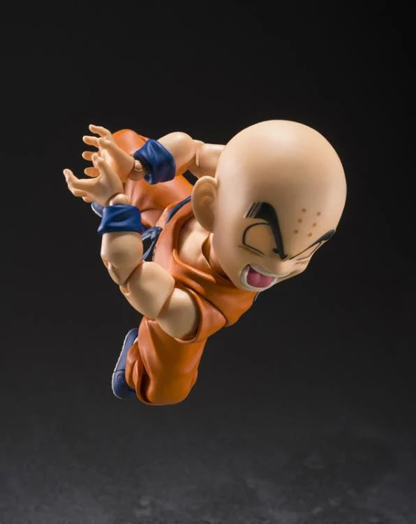 Dragon Ball Z S.H.Figuarts Krillin (Son Goku's Best Friend) Exclusive Action Figure