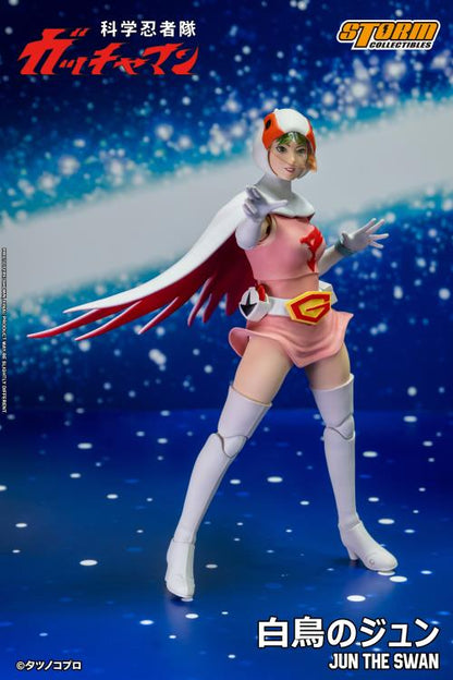 PRE-ORDER: Gatchaman Jun the Swan 1/12 Scale Figure