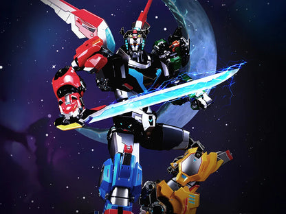 PRE-ORDER - Voltron: Legendary Defender Carbotix 10th Anniversary Voltron (Standard Edition Ver.) Action Figure