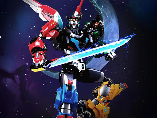 PRE-ORDER - Voltron: Legendary Defender Carbotix 10th Anniversary Voltron (Standard Edition Ver.) Action Figure