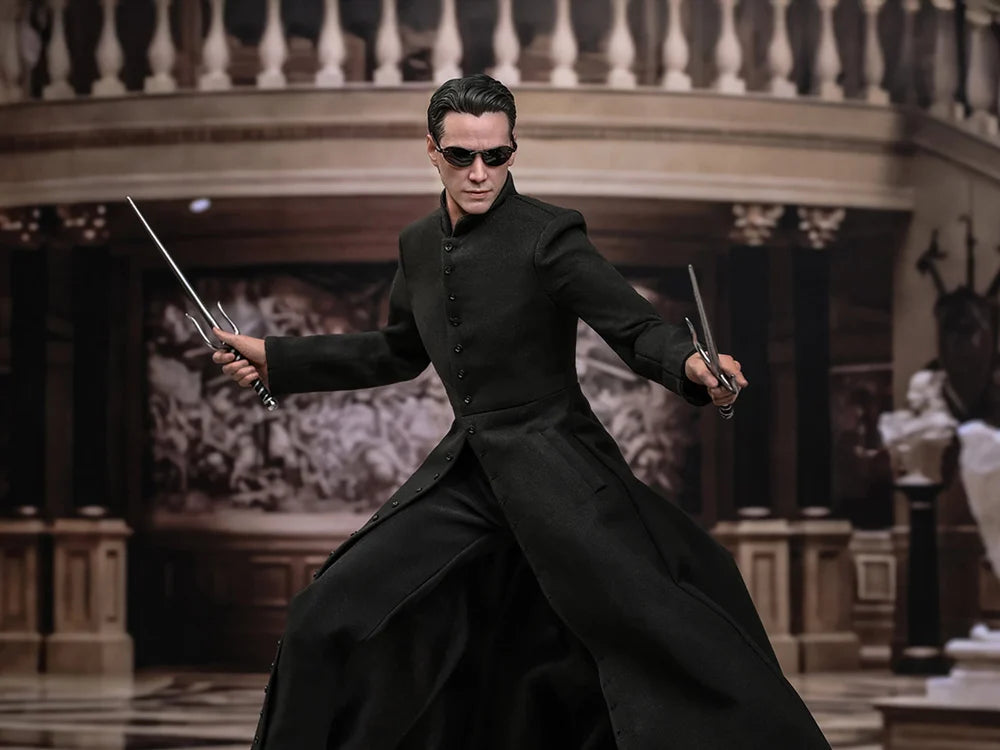 Pre-Order: The Matrix Reloaded MMS868 Neo 1/6th Scale Collectible Figu ...