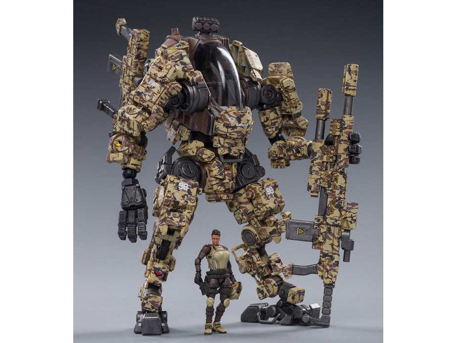 Dark Source Steelbone Armor (H03) With Pilot 1/24 Scale Figure Set