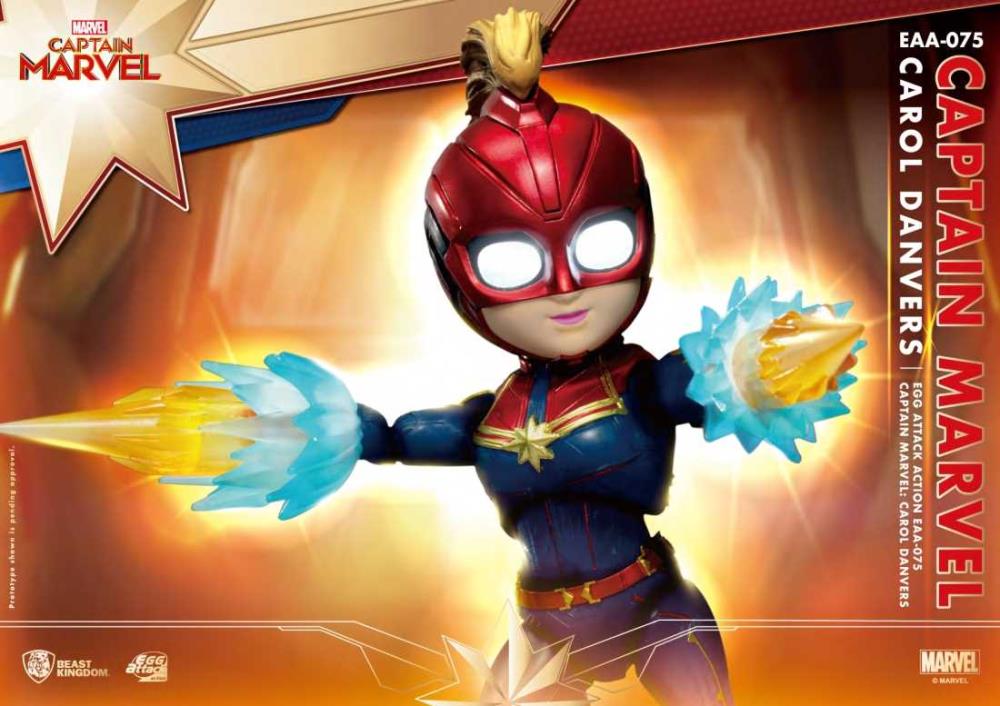 Captain Marvel Egg Attack Action EAA-075 Carol Danvers
