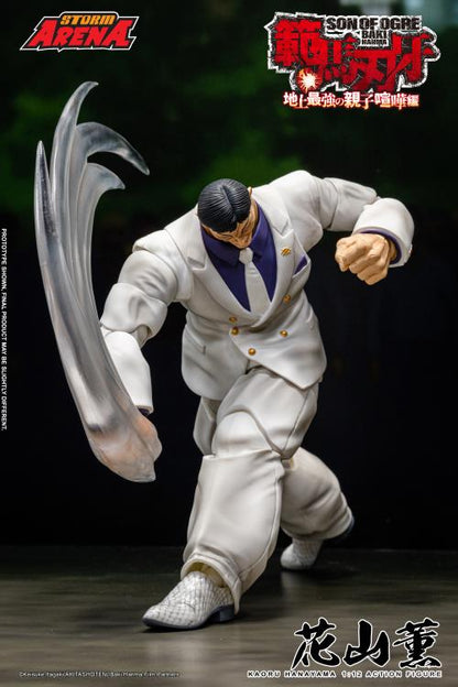 Pre-Order - Baki Hanma: Son of Ogre Storm Arena Kaoru Hanayama 1/12 Scale Action Figure