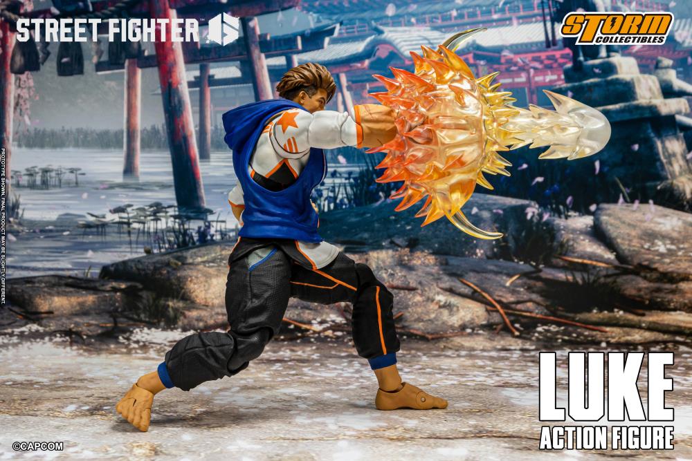 Pre-Order: Street Fighter 6 Luke 1/12 Scale Action Figure