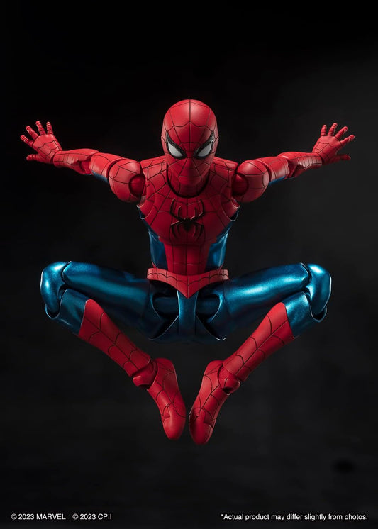 Spider-Man: No Way Home- S.H.Figuarts Spider-Man (New Red & Blue Suit) “Final Swing Suit” (Japan Exclusive w/ Shipper Box)