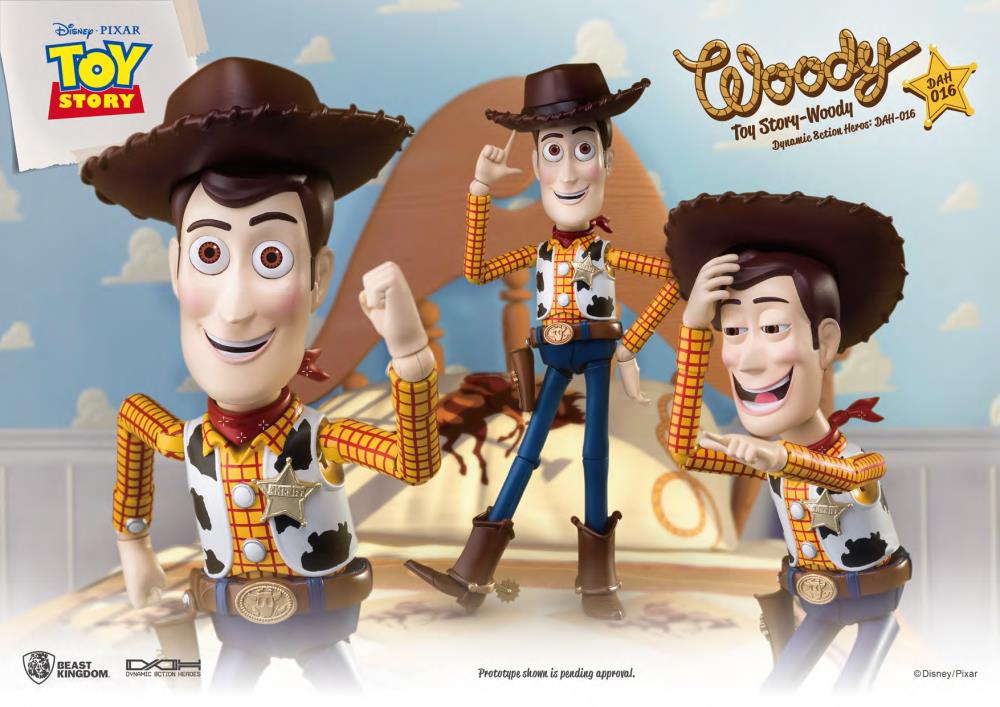 Toy Story Dynamic 8ction Heroes DAH-016 Woody PX Previews Exclusive