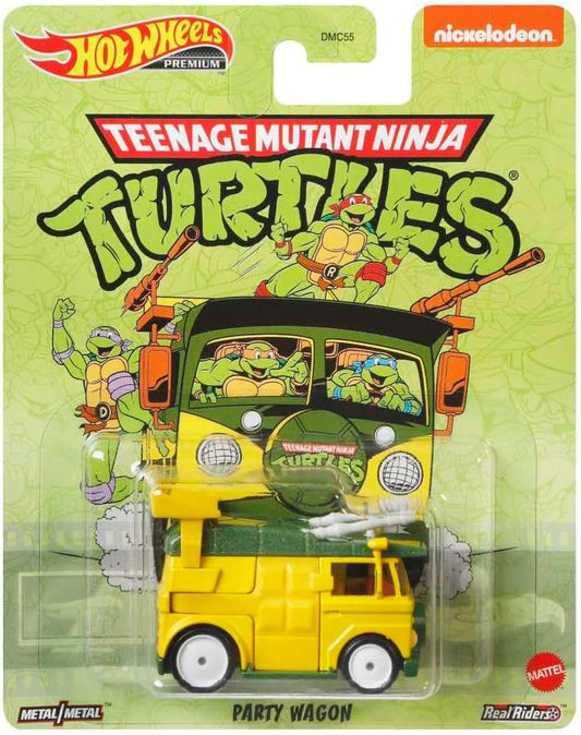 Hot Wheels Premium Teenage Mutant Ninja Turtle Party Wagon
