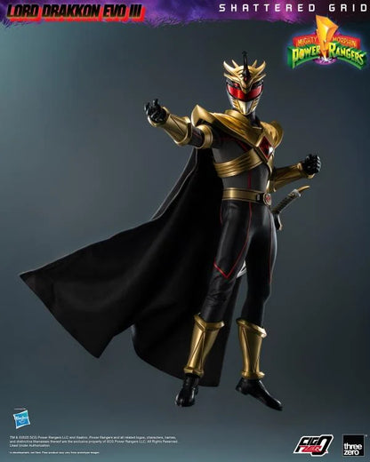 PRE-ORDER - Mighty Morphin Power Rangers: Shattered Grid FigZero Lord Drakkon (Evo III Ver.) 1/6 Scale Action Figure
