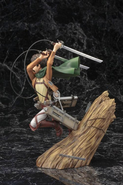 Attack on Titan ArtFX J Eren Yeager Figure (Renewal Package Ver.) 1/8 Scale
