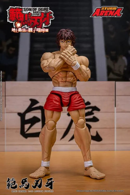 Pre-Order - Baki Hanma: Son of Ogre Storm Arena Baki Hanma 1/12 Scale Action Figure