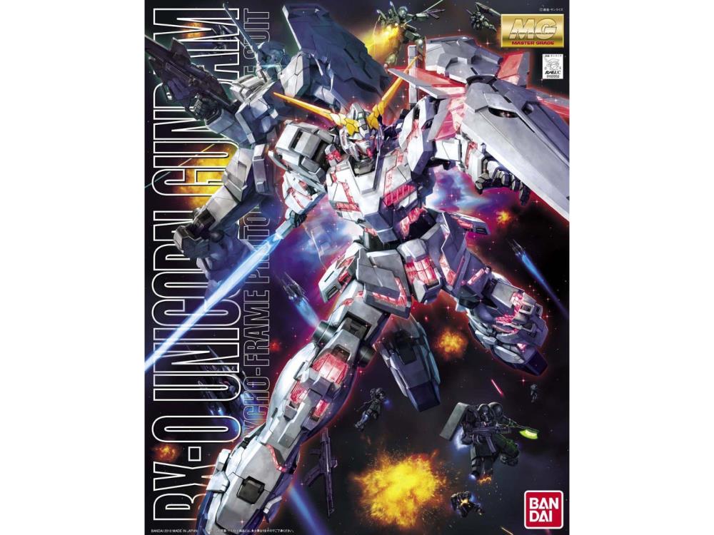 Mobile Suit Gundam Unicorn MG RX-0 Unicorn Gundam 1/100 Scale Model Kit