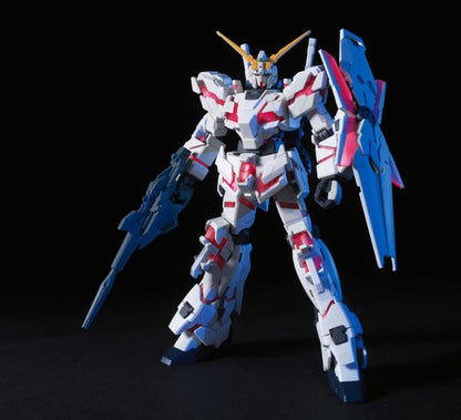 Mobile Suit Gundam Unicorn HGUC Unicorn Gundam (Destroy Mode) 1/144 Scale Model Kit #100