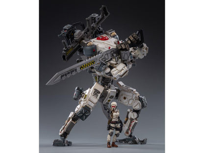 Dark Source God of War 86 Mecha (White) With Pilot 1/24 Scale Figure Set