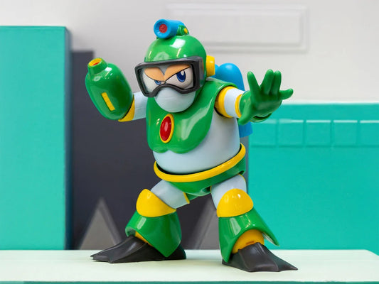 Pre-Order: Mega Man Bubble Man Deluxe 1/12 Scale Action Figure