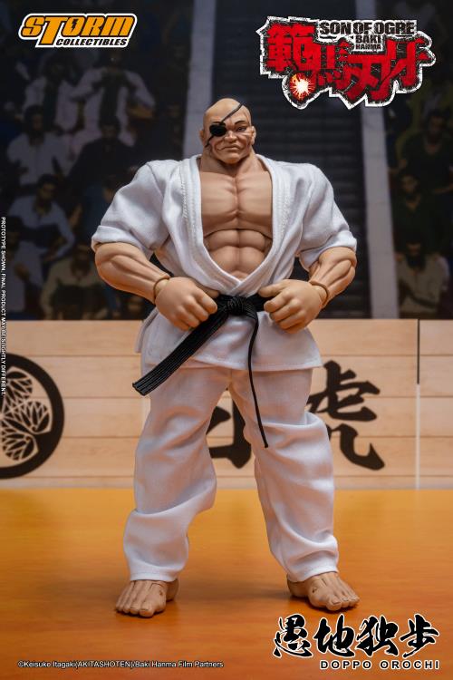 Pre-Order - Baki Hanma: Son of Ogre Doppo Orochi 1/12 Scale Action Figure