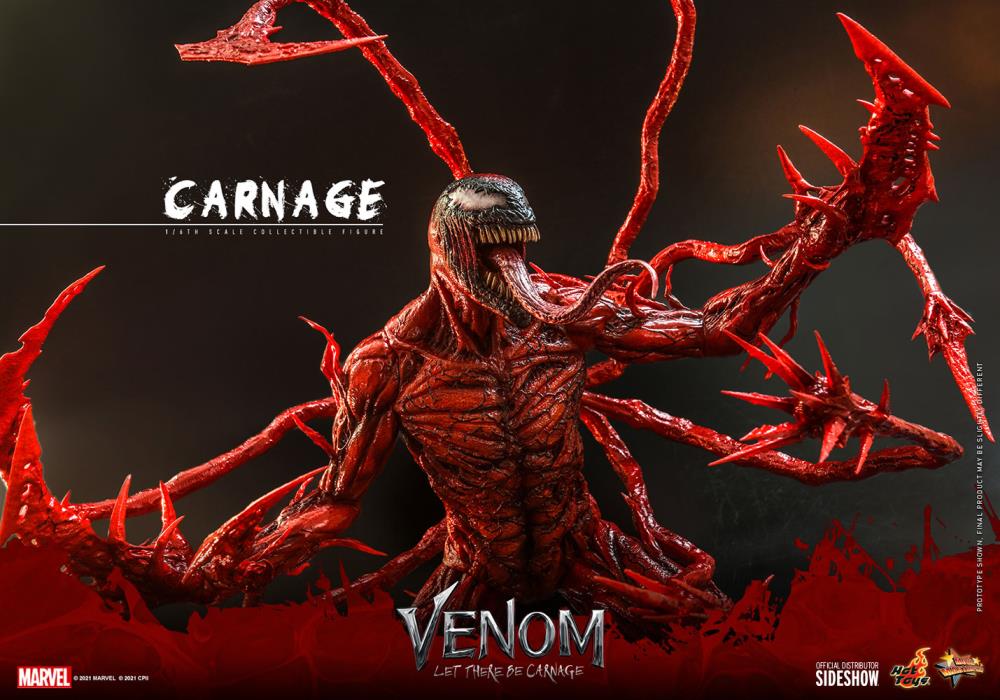 Venom: Let There Be Carnage MMS620 Carnage Deluxe 1/6 Scale Collectible Figure
