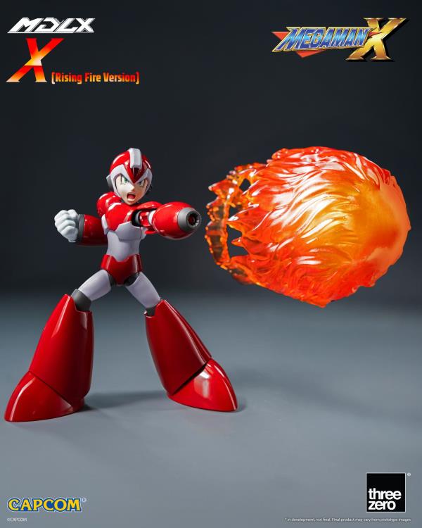 PRE-ORDER - Mega Man X MDLX Mega Man (Rising Fire Edition) 1/12 Scale Action Figure