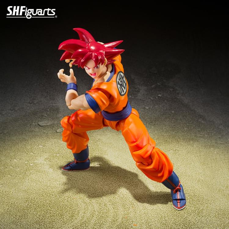 PRE-ORDER - Dragon Ball Super S.H.Figuarts Super Saiyan God Goku (Saiyan God of Virture)