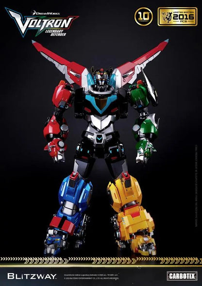 PRE-ORDER - Voltron: Legendary Defender Carbotix 10th Anniversary Voltron (Special Limited Edition Ver.) Action Figure