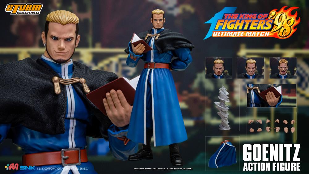 PRE-ORDER - The King of Fighters '98 Goenitz 1/12 Scale Action Figure