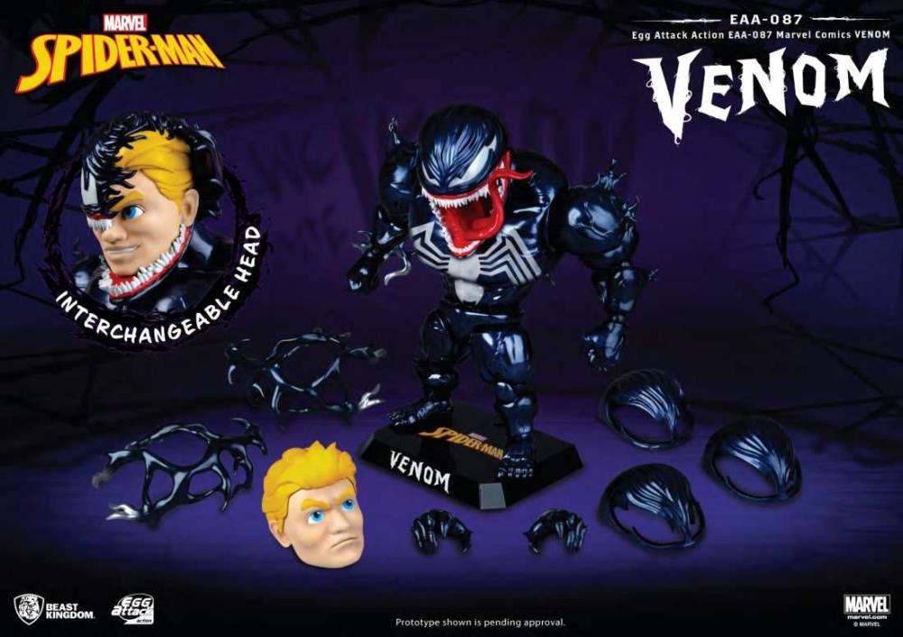 Marvel Egg Attack Action EAA-87 Venom