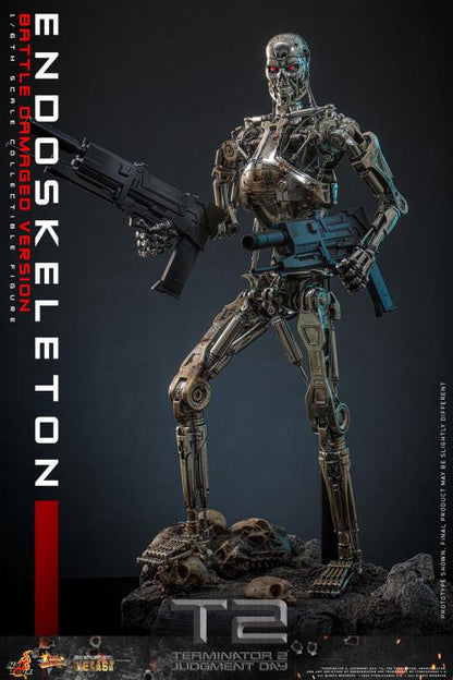 Pre-Order - Terminator 2: Judgement Day MMS840D77 Endoskeleton (Battle Damaged Ver.) 1/6th Scale Collectible Figure
