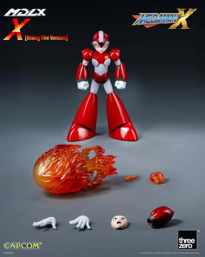 PRE-ORDER - Mega Man X MDLX Mega Man (Rising Fire Edition) 1/12 Scale Action Figure
