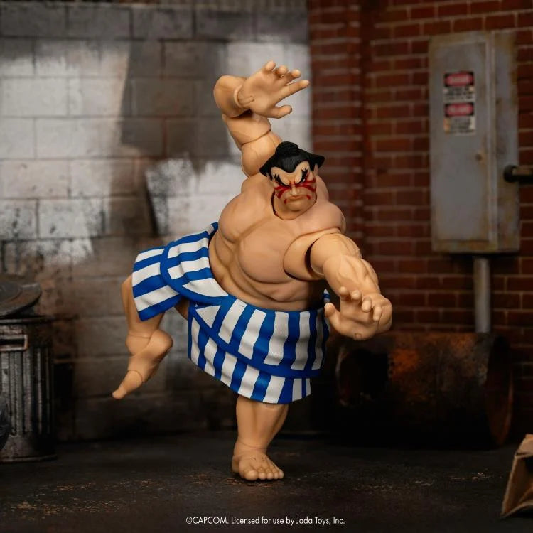 Pre-Order: Ultra Street Fighter II: The Final Challengers E. Honda (Deluxe Ver.) 1/12 Scale Action Figure