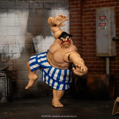 Pre-Order: Ultra Street Fighter II: The Final Challengers E. Honda (Deluxe Ver.) 1/12 Scale Action Figure