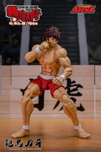Pre-Order - Baki Hanma: Son of Ogre Storm Arena Baki Hanma 1/12 Scale Action Figure