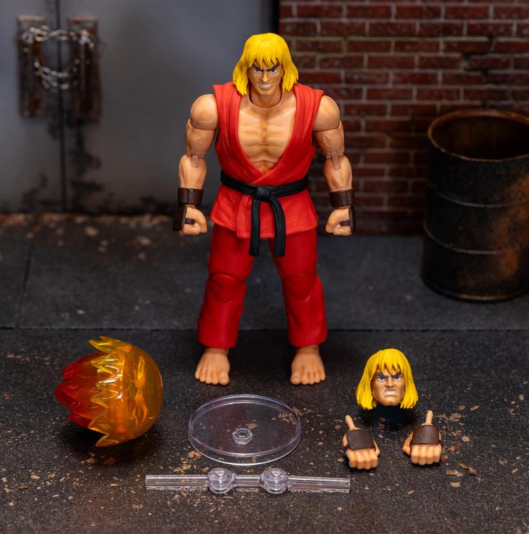 Street Fighter Ken 1/12 Scale Action Figure