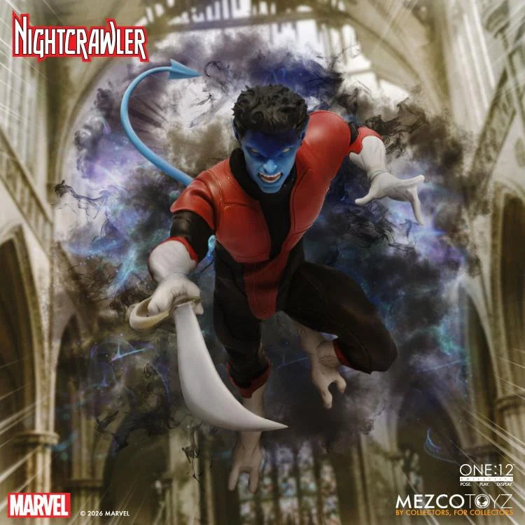 PRE-ORDER: Marvel Comics One:12 Collective Nightcrawler Action Figure