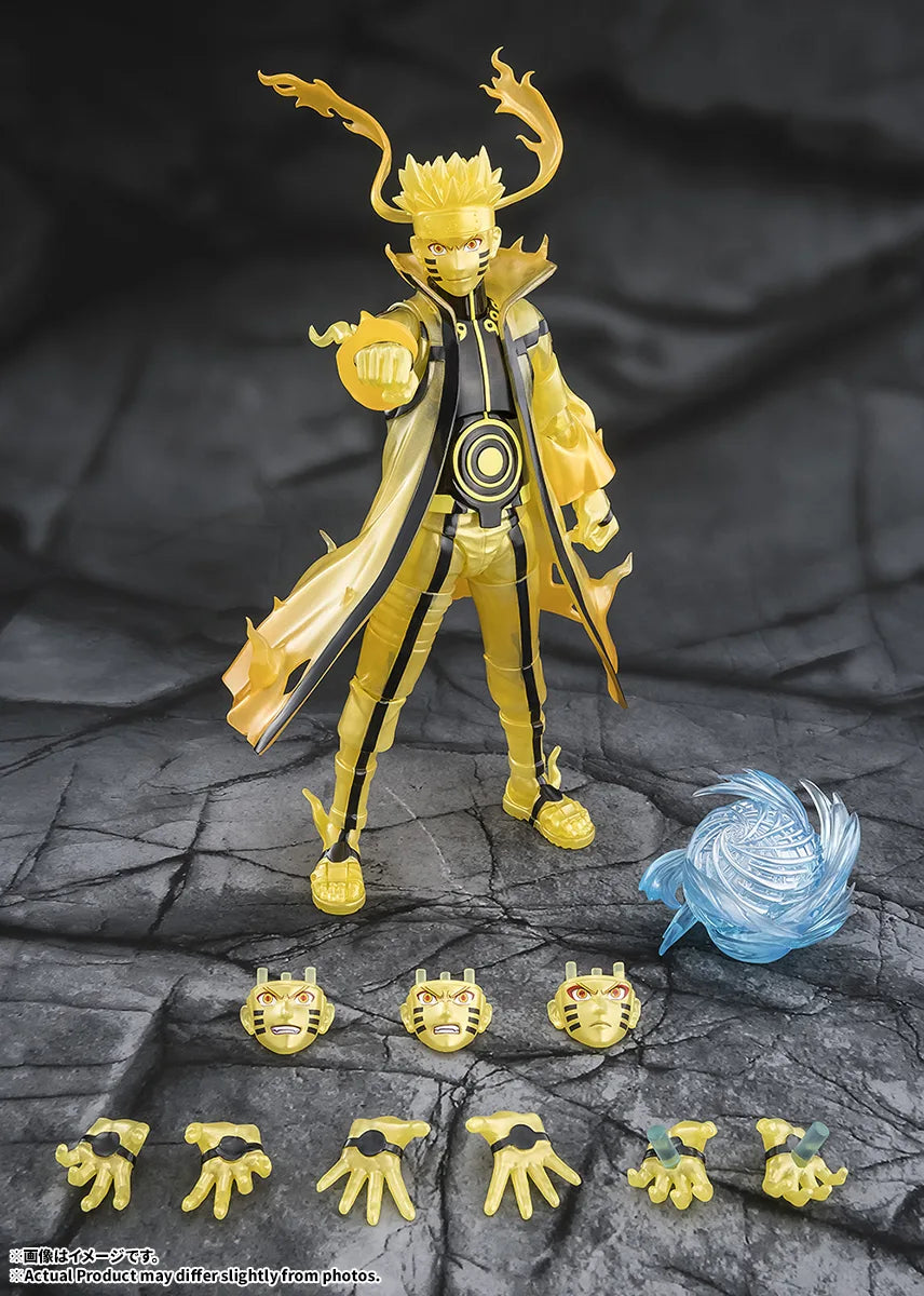 Naruto: Shippuden S.H.Figuarts Naruto Uzumaki (Kurama Link Mode Ver.) Courageous Strength that Binds Exclusive SDCC 2026