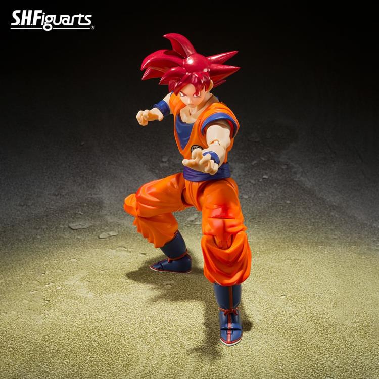 Dragon Ball Super S.H.Figuarts Super Saiyan God Goku (Saiyan God of Virtue)