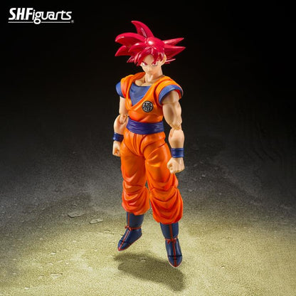 Dragon Ball Super S.H.Figuarts Super Saiyan God Goku (Saiyan God of Virtue)