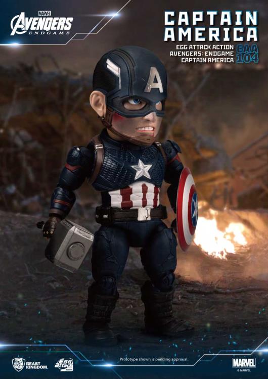 Avengers: Endgame Egg Attack Action EAA-104 Captain America