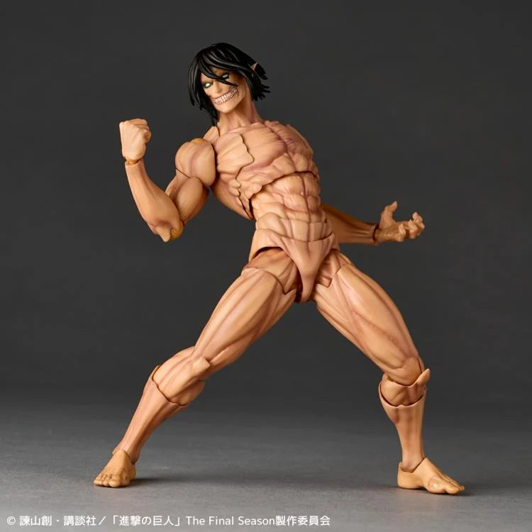 Pre-Order - Attack on Titan Amazing Yamaguchi Revoltech NR057 Attack Titan (Eren Yeager)